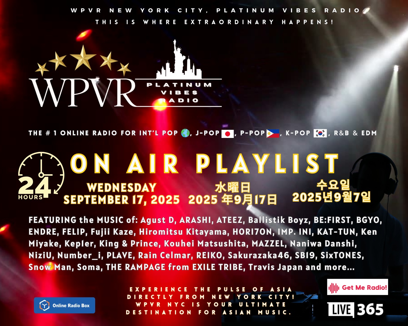 WPVR NYC - Platinum Vibes Radio on X: 