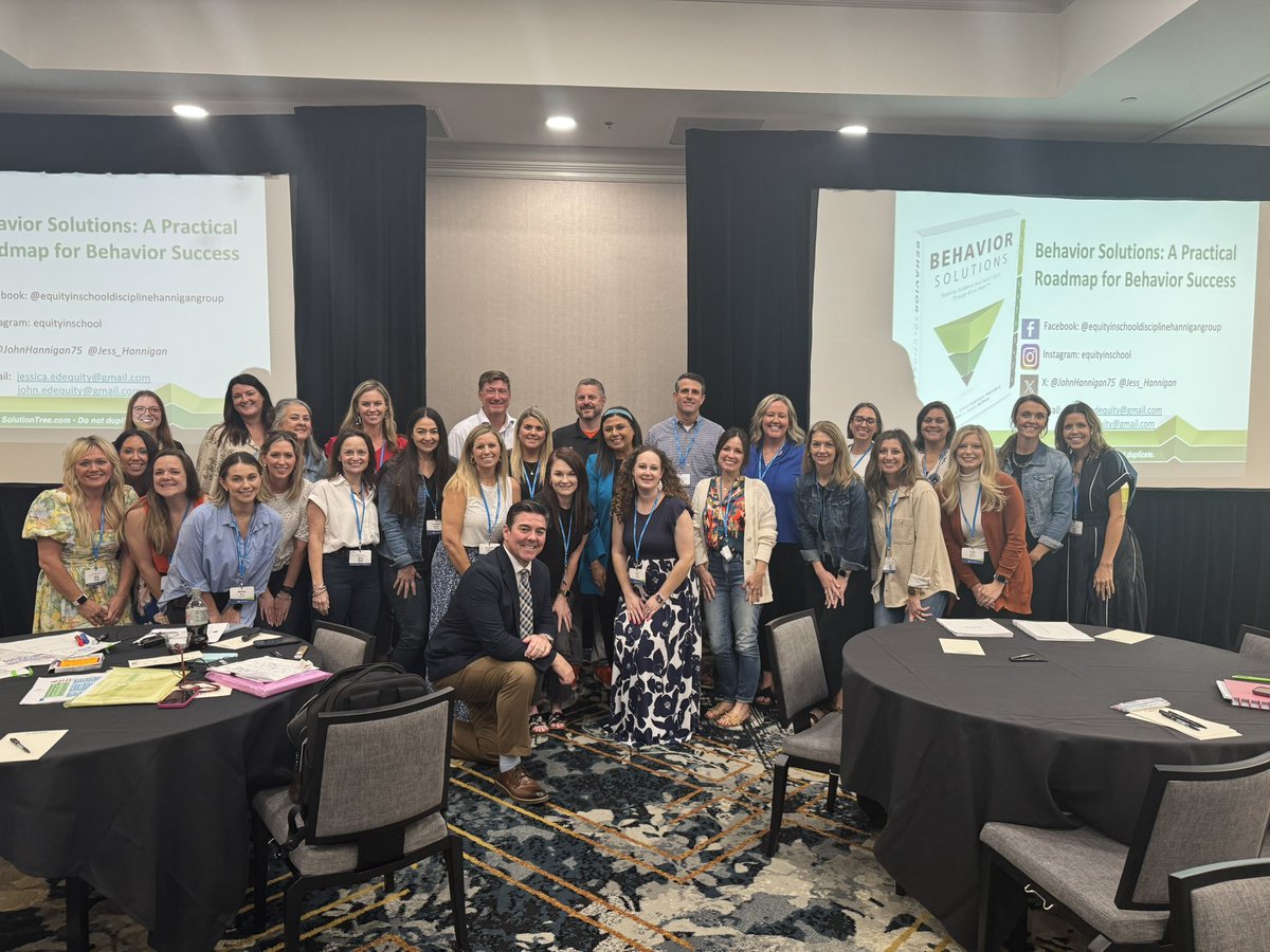 Jess_hannigan's tweet image. We had a blast at our 2-day Behavior Solutions Workshop in Texas with amazing educators representing 13 states! #behaviorsolutions #behavioracademies @SolutionTree @SolutionTreeTX @JohnHannigan75
