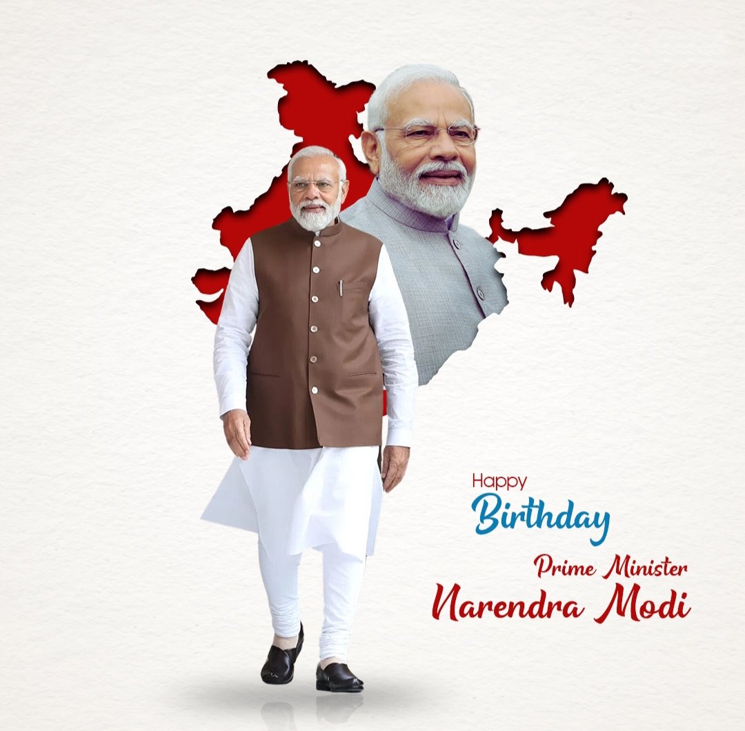 💐💐 Best wishes to <a href="/narendramodi/">Narendra Modi</a> ji , on his 75th birthday. He's made a mark in hearts &amp; minds of 1.4 + billion Indians.He is strengthening India's economic position in the world by focusing towards viksit Bharat 2047 !🎉 Praying for his Long &amp; healthy life🕉God Bless him🙏🤗