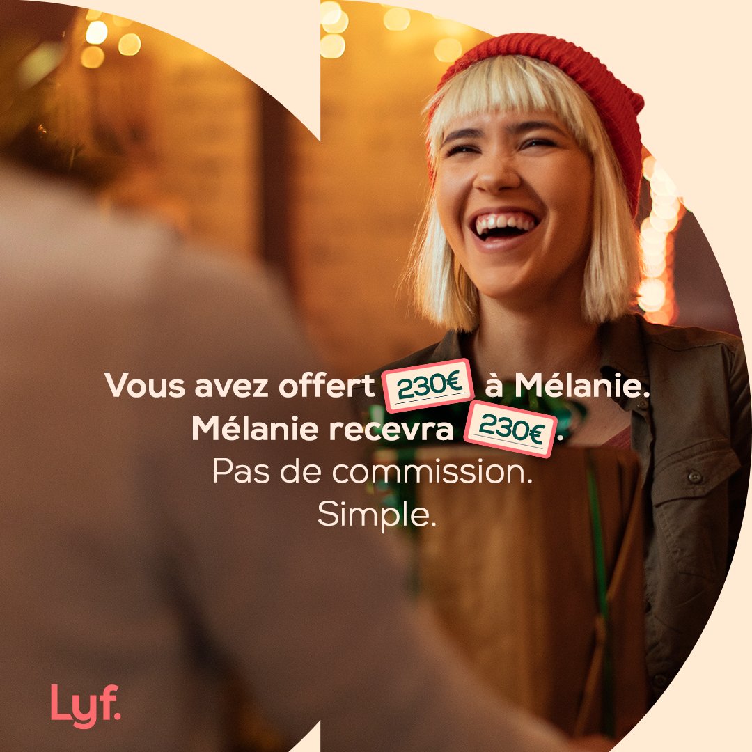 Soyons simples, soyons transparents.
Pour les participants : 
=&gt; Aucun frais avec l'application Lyf Pay
=&gt; 2% de frais sans l'application Lyf Pay (tarif le moins cher des cagnottes en ligne)
Pour l'organisateur :
=&gt; Aucun frais au moment de clôturer la cagnotte.