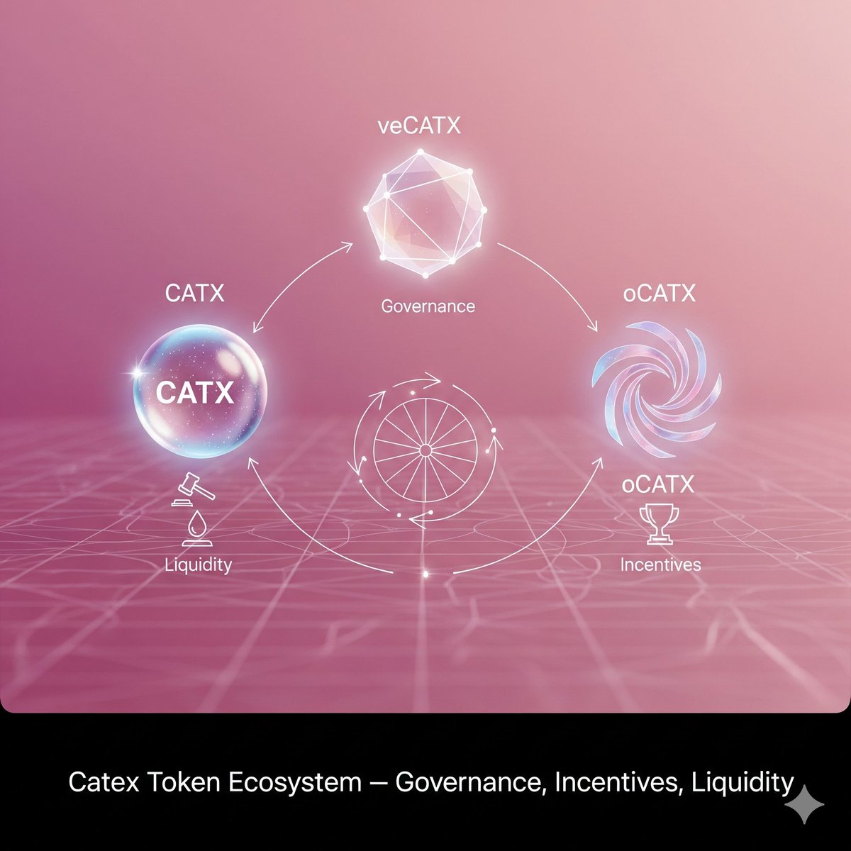 Lady_Aysher's tweet photo. Catex Token Ecosystem: Governance, Incentives, Liquidity
Three tokens work together to drive sustainable growth 👇

#Catex #CATX #Defi #Unichain https://t.co/lr2futI5AH