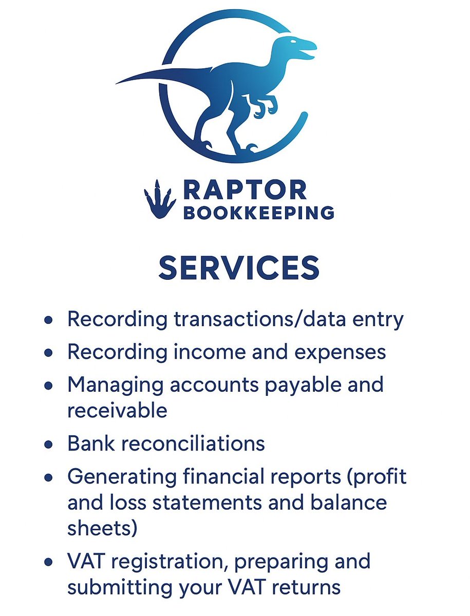 RaptorBookkeep's tweet photo. Running a small business is a lot of work. Let me take the stress of bookkeeping off your plate so you can focus on growing your business! #Bookkeeping #SmallBusiness #RemoteBookkeeper https://t.co/XuBa7T8D9d
