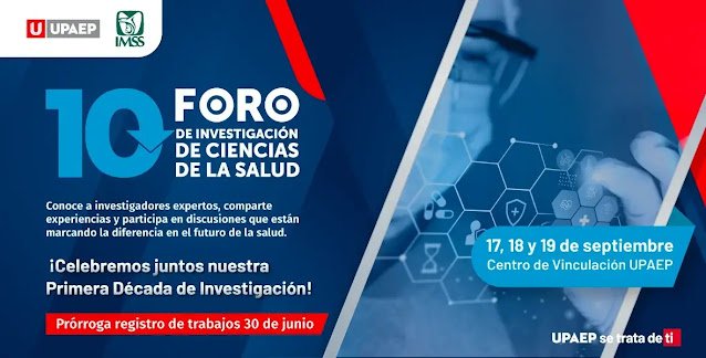 Actualidades del CIBIOR IMSS: 17-19/09/2025   .   10° FORO DE INVESTIGACIÓN EN C... actualidades-cibior.blogspot.com/2025/07/x-foro…