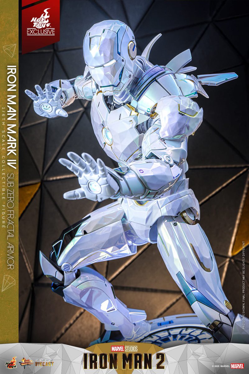 6thscale_KaWu's tweet photo. 【Iron Man 2 1/6th scale Iron Man Mark IV (Sub-Zero Fractal Armor) Collectible Figure [Hot Toys Exclusive] 】

New announcement!

Part 1

#IronMan #MarkIV #SubZero #MarvelStudios #Marvel #HotToysCollectibles #SixthScale https://t.co/tb8z5XT95I