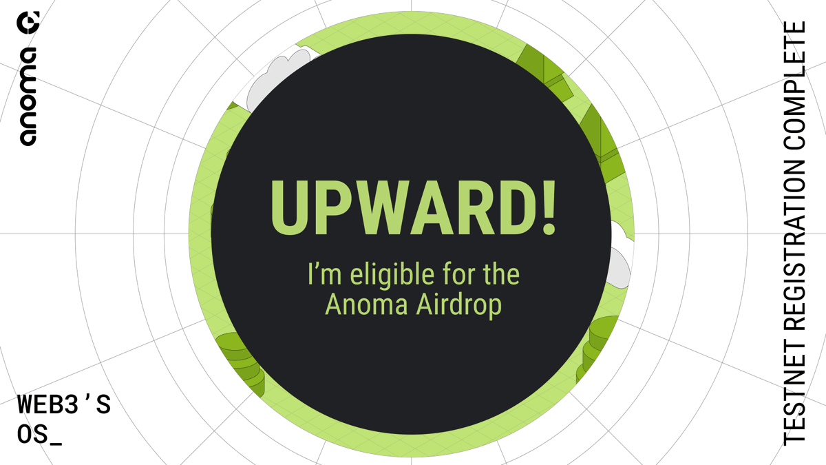 Anuradh110's tweet image. Eligible for the @anoma testnet
⏳ Now it&apos;s a waiting game for $ANOMA TGE + allocation
🧠 One of the most serious zk projects this cycle
#ANOMA #upwords 🚀🔒🪂
