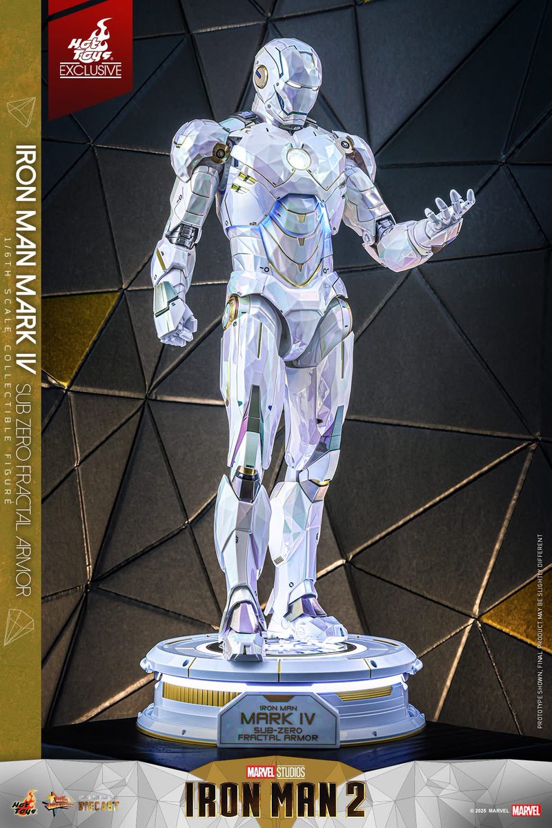 6thscale_KaWu's tweet photo. 【Iron Man 2 1/6th scale Iron Man Mark IV (Sub-Zero Fractal Armor) Collectible Figure [Hot Toys Exclusive] 】

New announcement!

Part 2

#IronMan #MarkIV #SubZero #MarvelStudios #Marvel #HotToysCollectibles #SixthScale https://t.co/etDAJKyFQ3