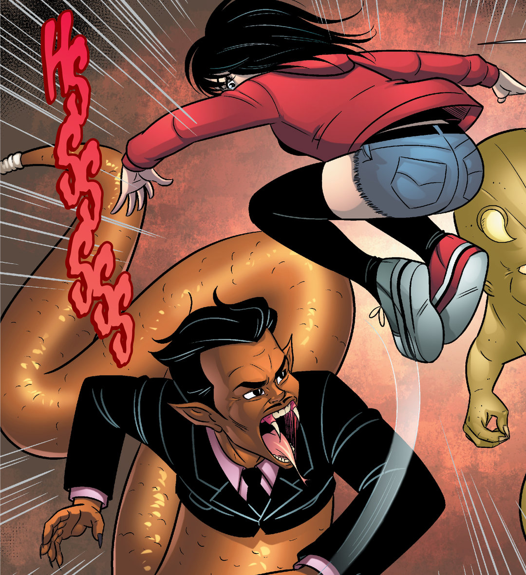 Exorsisters page 50 is up! tinyurl.com/wyub8wy6 #exorsisters