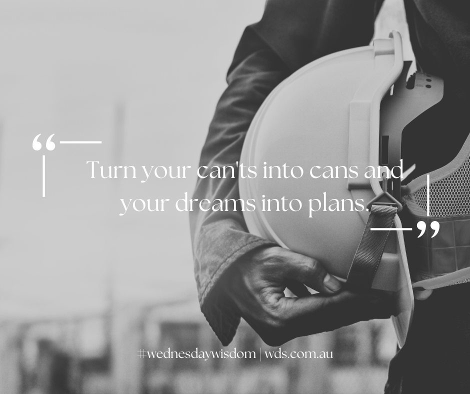 wdsfasteners's tweet photo. #WednesdayWisdom - "Turn your can'ts into cans and your dreams into plans."

#thoughtoftheday #dreams #plans #hardwork #thewdsgroup #tradies #tradielife https://t.co/XGqZ8HIgYa