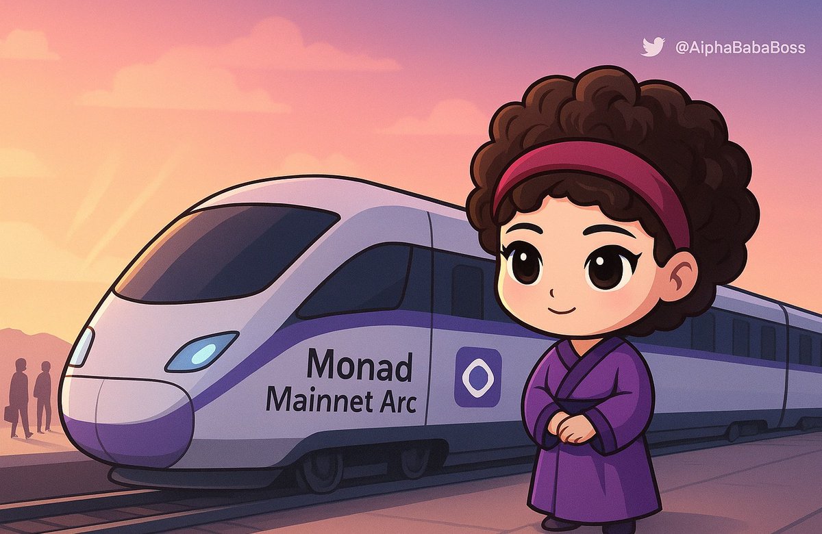 can I get a gm gm

still early, no rush. the monad mainnet arc train of parallel execution, low latency &amp; 10k+ TPS is just arriving.

You don’t want to miss this ride.

gMonad💜