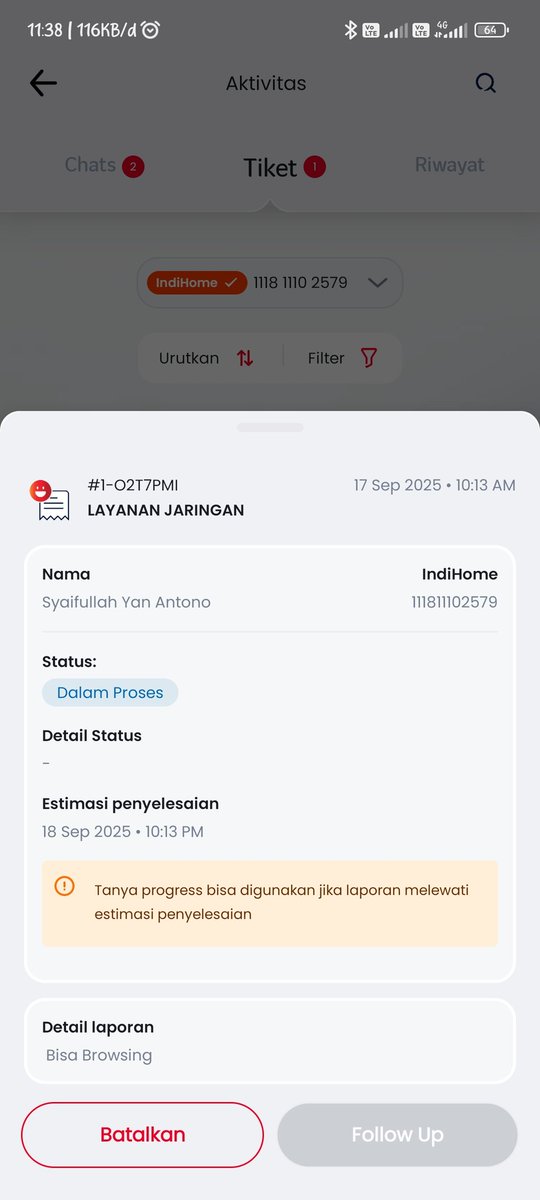 syams30's tweet photo. @Telkomsel @IndiHome sudah hari kedua ini internet indihome dan sinyal telkomsel hilang di daerah sidomulyo Lampung Selatan. Knapa gak ada back up jaringan klo memang jalur kabel sedang bermasalah? Padahal area diluar sidomulyo aman dan lancar untuk sinyal hp. https://t.co/GIGfOJaTs6