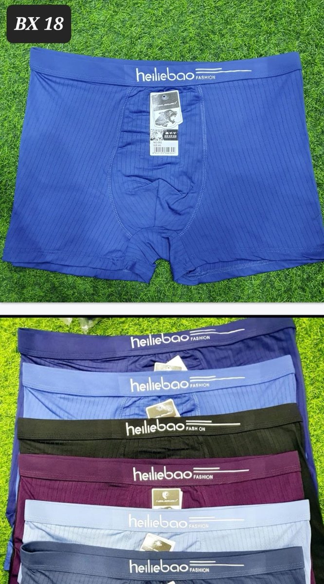 CeeCollection's tweet photo. *Premium Boxer- Plain Stripped Heilebao*

size Medium to 3XL ☑️
600ksh for 3 pieces 

Good morning fam 🔆 blessed day 🙏 https://t.co/CrwCEOA3bP