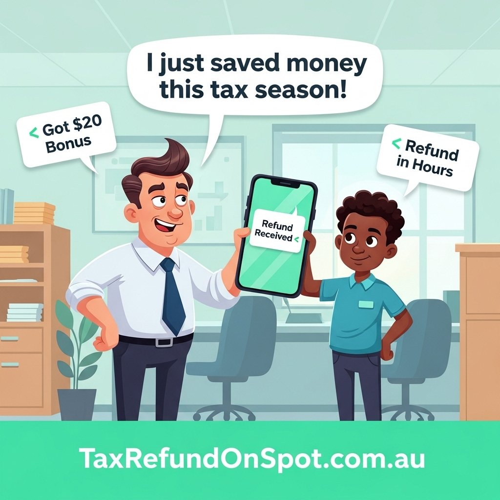 TaxRefundOnSpot's tweet image. I JUST SAVED MONEY THIS TAX SEASON!
#savedmoney #TaxStrategy2025 #TaxHelp #WesternAustralia #ReelsForDays #viralvideo #lodgeonline