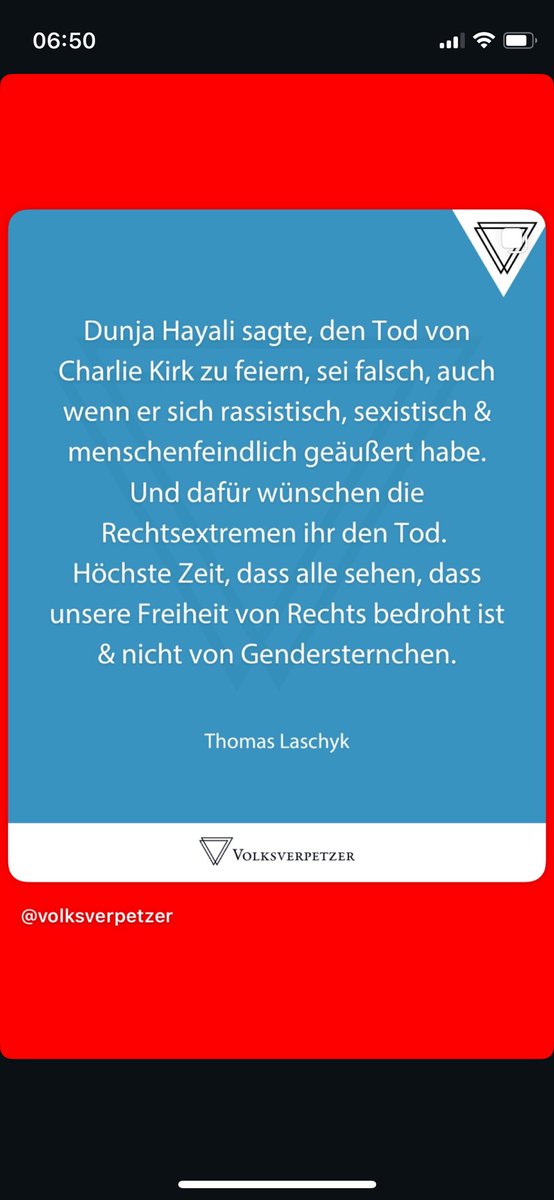 Solidarität mit <a href="/dunjahayali/">Dunja Hayali</a> ! Sie hat jeden Resoekt verdient. Sie zollt jedem Respekt auch wenn sie deren Meinung nicht teilt! Eine Menschlichkeit die diese Nazis nicht haben! Wer bedroht uns wirklich? #nonazis #noafd