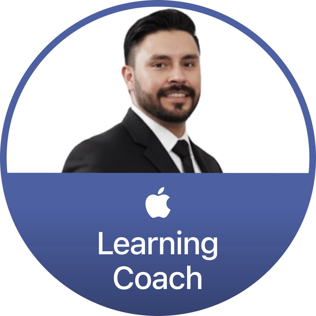 cartescsb's tweet image. He logrado obtener mi certificación como Apple Learning Coach.
#AppleLearningCoach #ALCMx #AppleLearningCoachMx