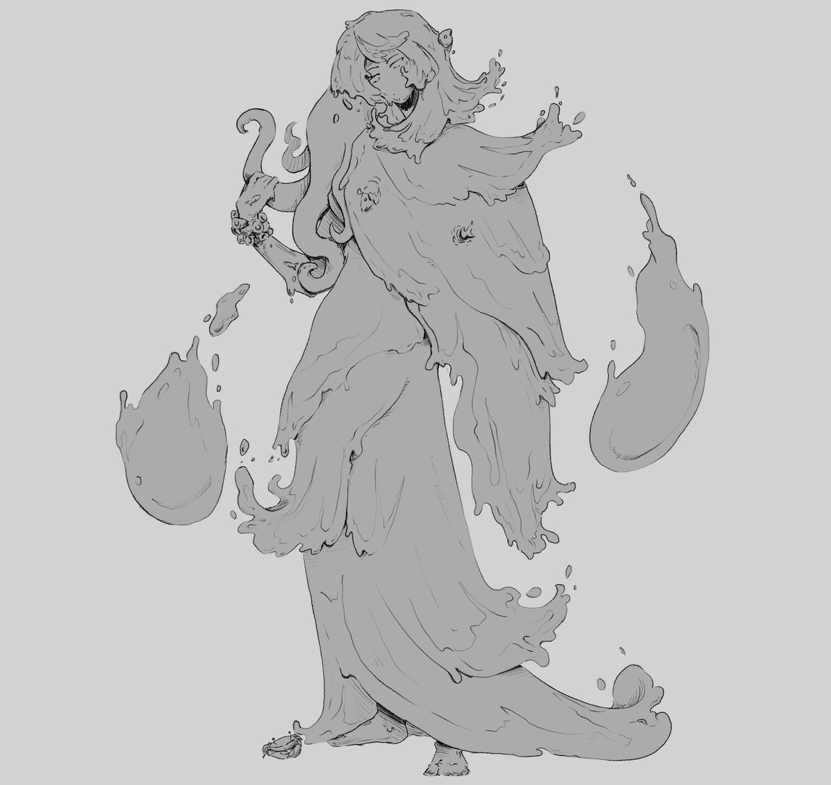 Day 16 of my sketchtember challenge where I try to design a character each day