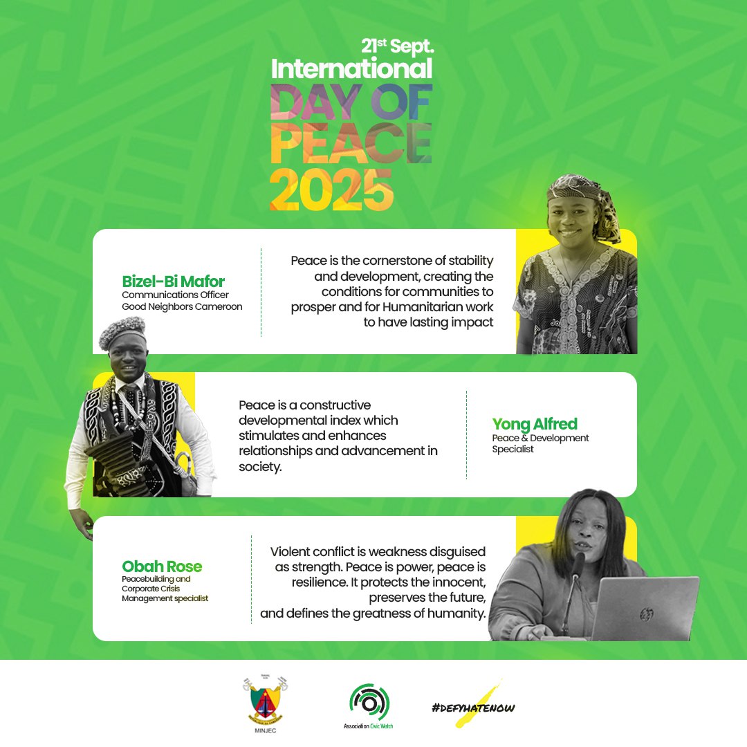 #InternationalDayOfPeace.
Peace isn’t passive; it’s active &amp; powerful.

A mother chooses hope
A student speaks up
A neighbor says, “I see you. I stand with you.”

Peace is a quiet revolution, live it.
What does it mean to you?

#PeaceInAction
#Act4Peace
#defyhatenow
