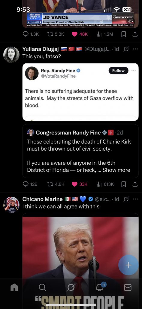 CreatorSaad's tweet photo. @RepFine You fat fuck hypocrite https://t.co/LZq7biEfMc