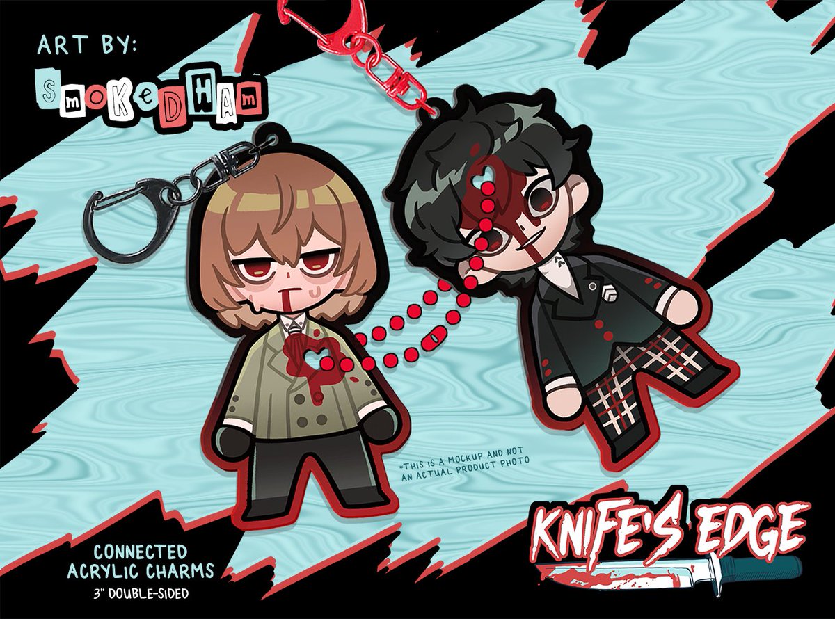 SmokedKun's tweet photo. My #knifesedgepreview for @knifesedgezine , finally they will be connected together forever. 😌❤️

Preorders for the zine are open now till Oct 6th, don't miss out if you are interested in Shuake Horror themed zine by bunch of talented and amazing writers and artists!! https://t.co/imbqZfQcLL