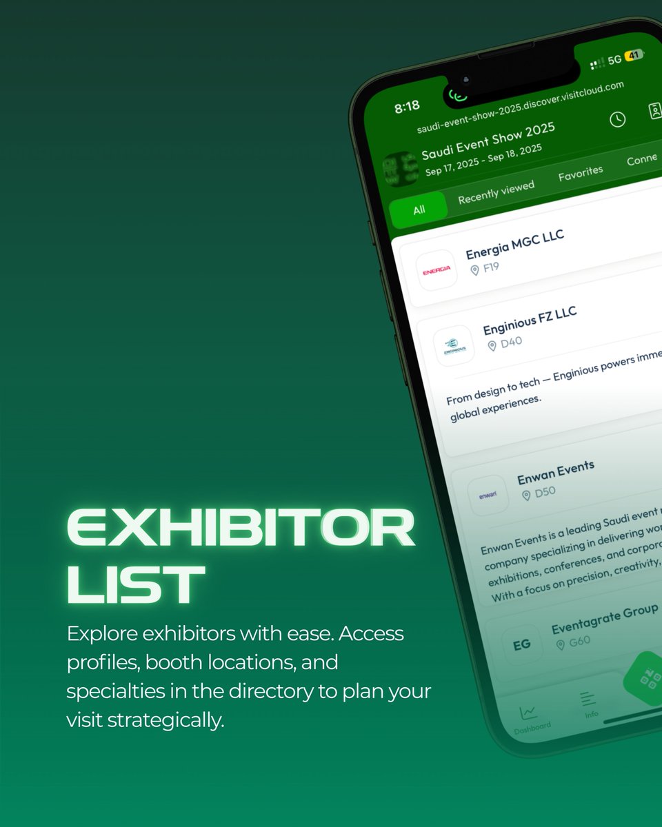Feeling lost on the show floor? Unlock your journey with Visit Connect, the all-in-one portal that gives you digital badge access, networking tools, exhibitor directories, and more to make the most of Saudi Event Show.  Register now: bit.ly/45KONMn 
#SaudiEventShow