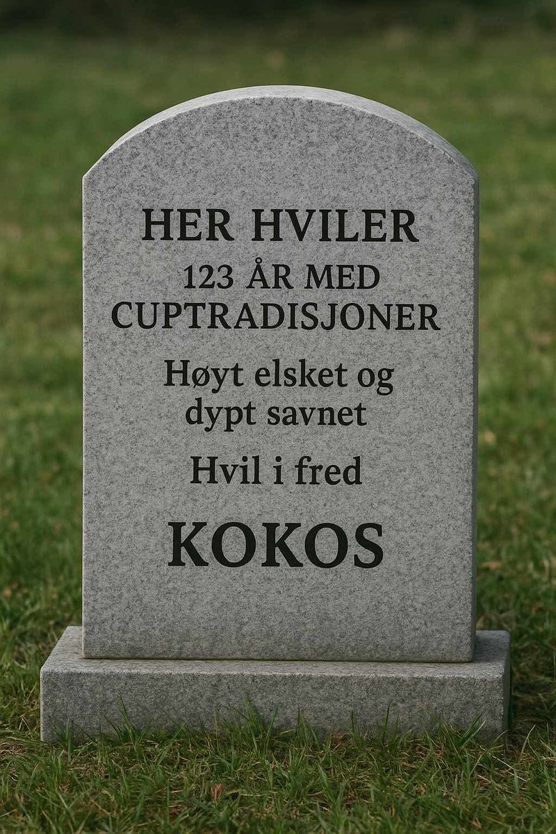 Cupen er død!