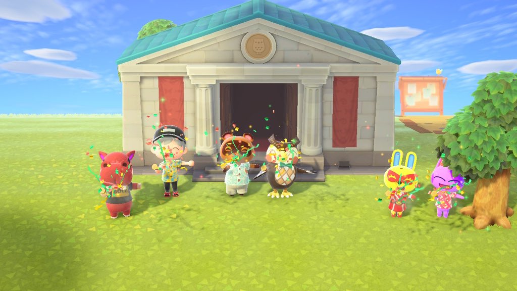 やばいめっちゃあつ森楽しい‼️