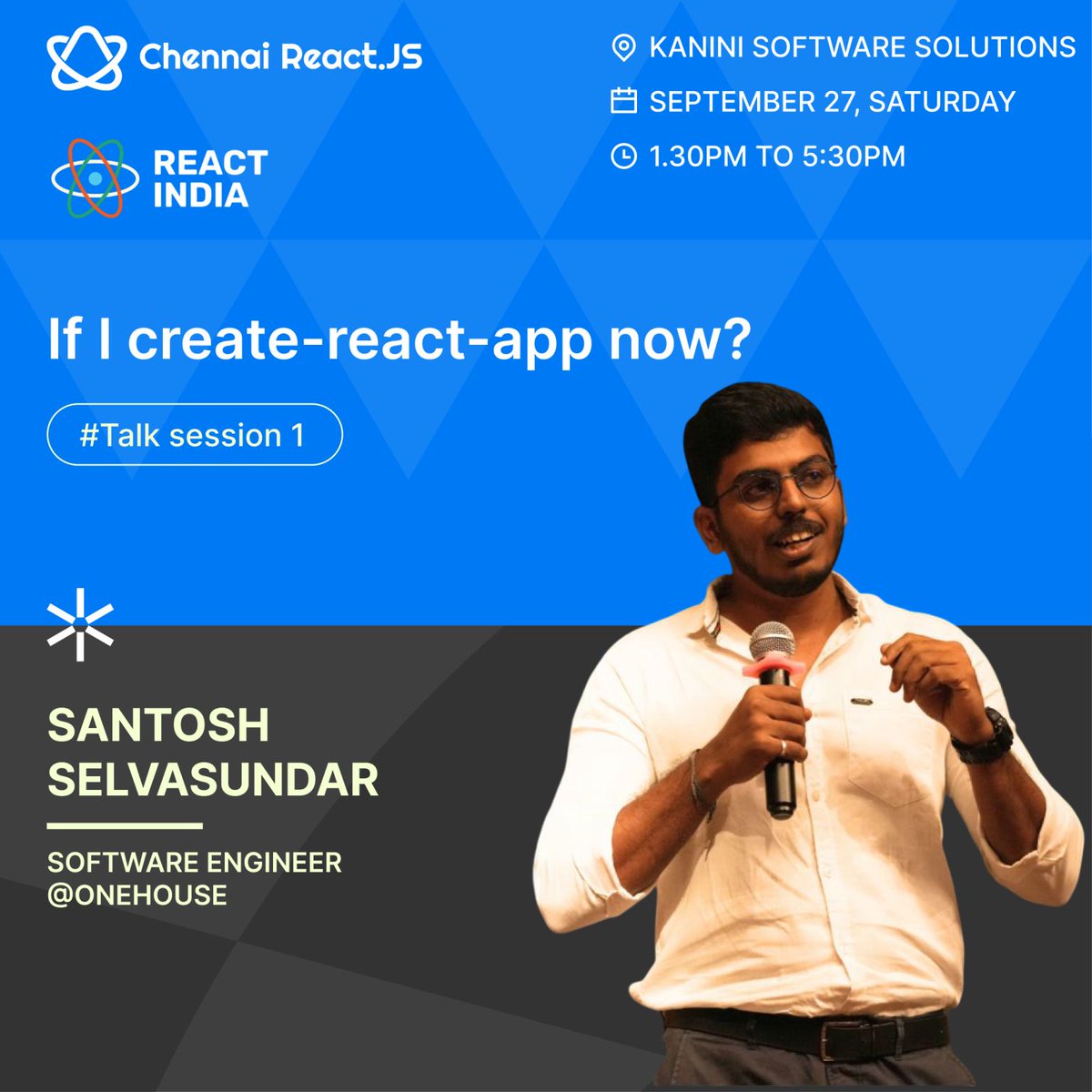 Chennai React tweet media