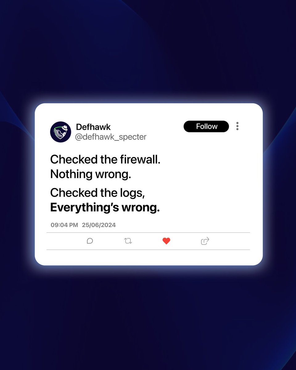 defhawk_specter's tweet image. Logs don’t lie. 

#DefHawk #SOCAnalyst #CyberHumor