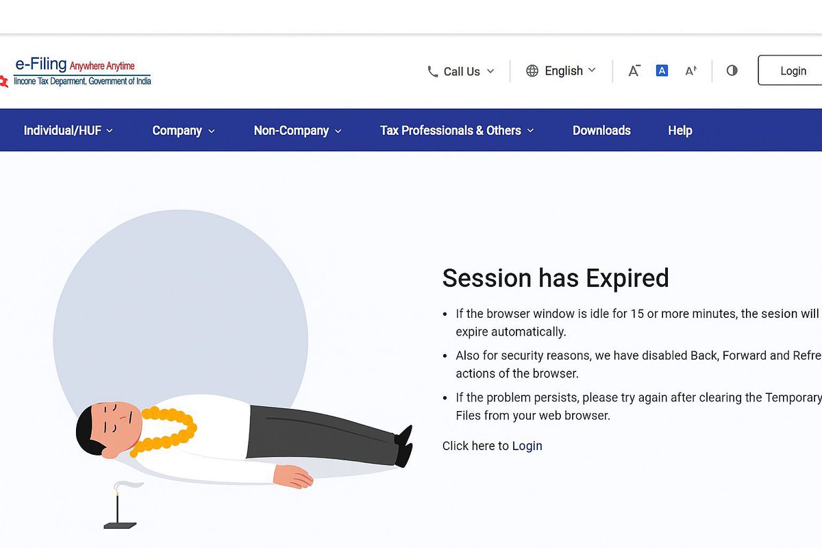 CA_AshutoshSoni's tweet image. Thats what happen when you forced your employees to work for 70hrs a week.

Live and let live!
#Infosys #NarayanMurthy #Extend_Due_Date_Immediately #extend_ITR_TAR_duedates #INCOMETAXPORTAL #IncomeTax #TaxAudit #extendduedateimmediately #ExtendAuditDueDate