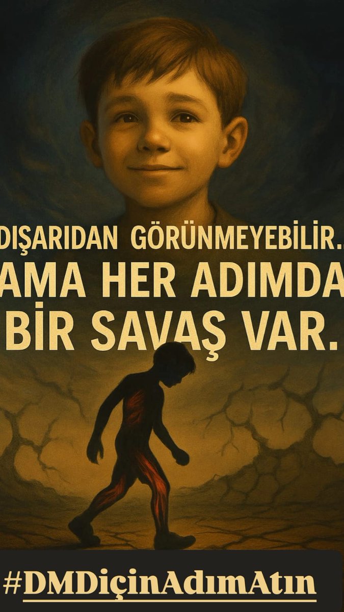 Sağlık Bakanlığı, hasta yakınlarıyla iş birliği içinde, ulusal DMD eylem planı oluşturmalıdır. #DMDiçinAdımAtın  <a href="/saglikbakanligi/">T.C. Sağlık Bakanlığı</a> <a href="/drmemisoglu/">Prof. Dr. Kemal Memişoğlu</a> <a href="/suayipbirinci/">Doç. Dr. Şuayıp Birinci</a> <a href="/DrYerebakan/">Dr. Halit Yerebakan</a>