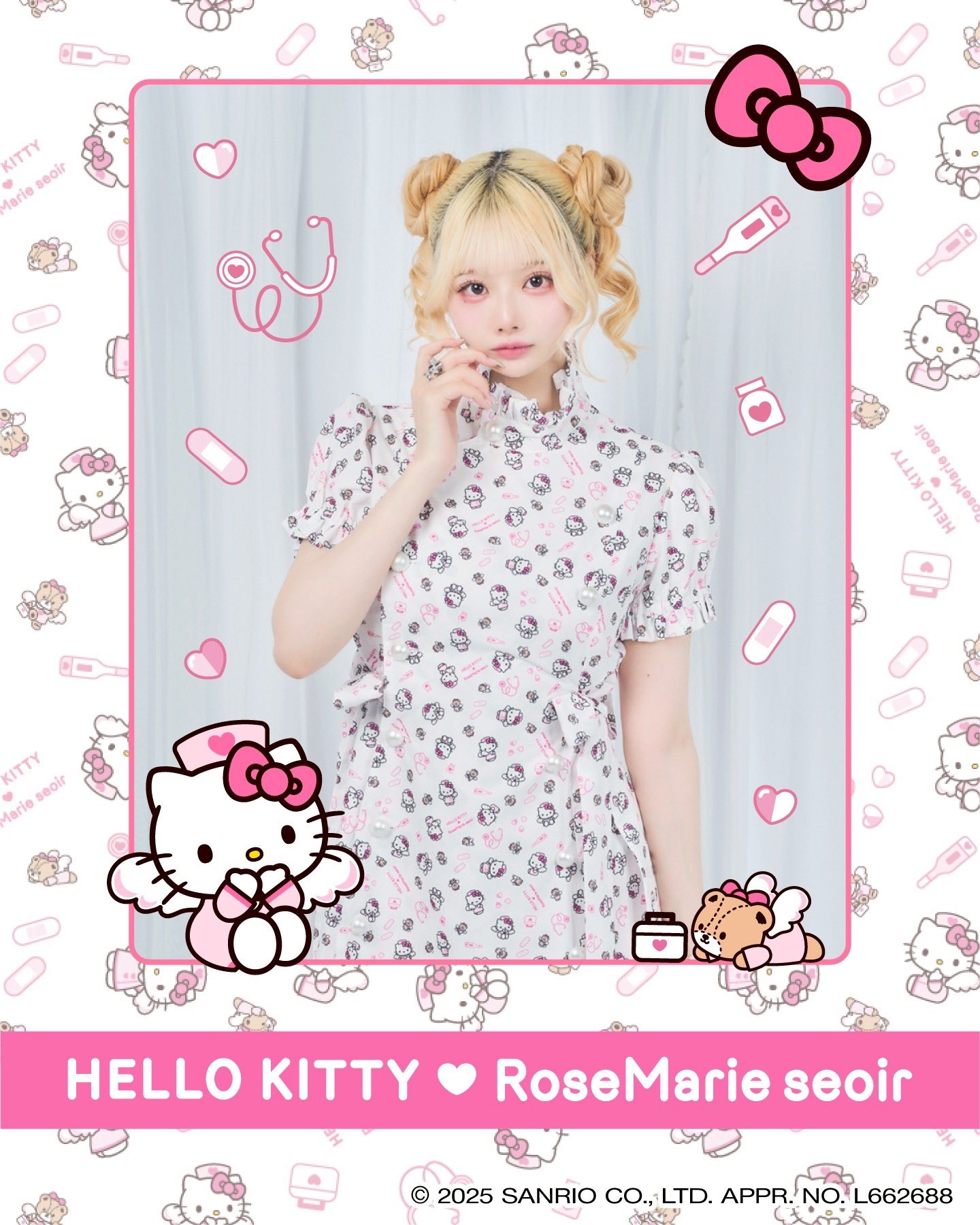 RoseMarie seoir　ナースワンピース 劇場版「美少女戦士セーラームーンCosmos」×RoseMarie seoir