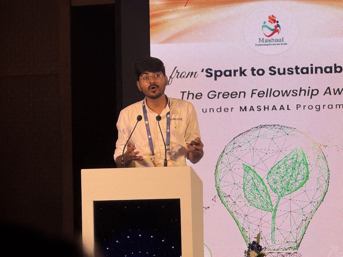 Adiabatic_IN's tweet photo. 🌿 Honored to Be a Finalist at the Green Fellowship by Mashal Program! 🌿
Thrilled to share that Adiabatic was selected as a finalist for the prestigious Green Fellowship under the Mashal Program.
#GreenFellowship #MashalProgram #DRIIV #M3MFoundation #Adiabatic #Sustainability https://t.co/8bS42rjWUQ