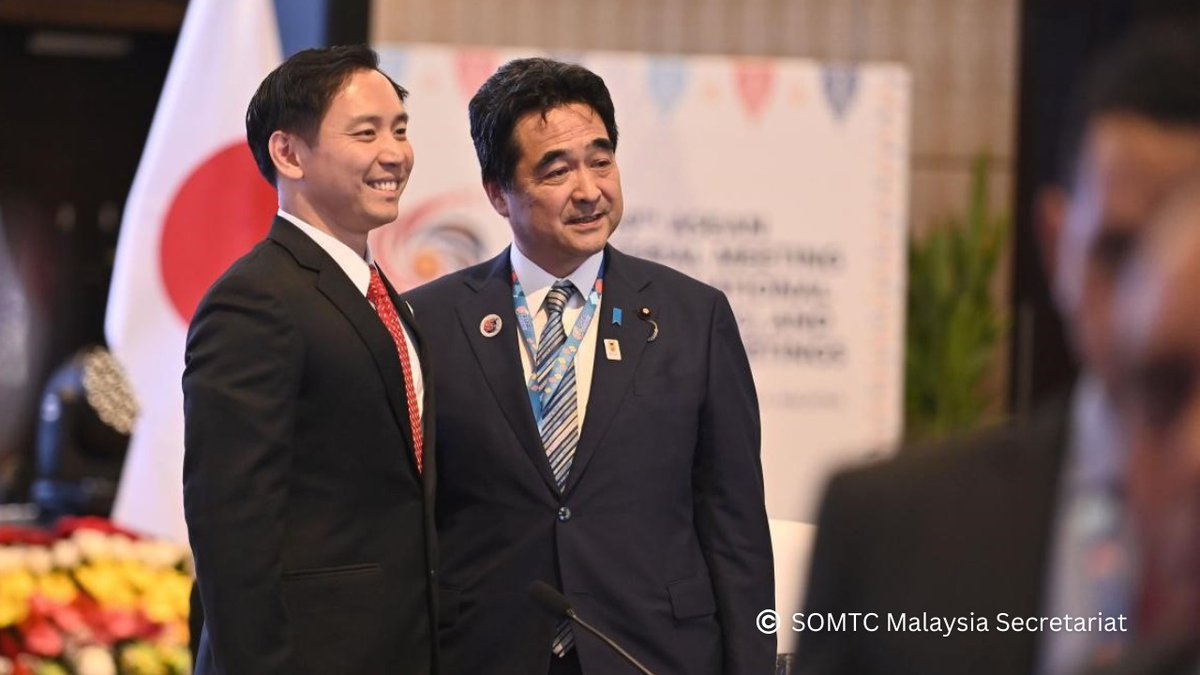 amb_japan_asean's tweet image. Human trafficking, terrorism, and cybercrime are serious crimes that we must tackle together. Representing 🇯🇵, Mr. Sakai Manabu, Chairperson of the National Public Safety Commission, discussed countermeasures against such crimes at the 15th #AMMTC+3 and 10th AMMTC+🇯🇵 in Malacca,…