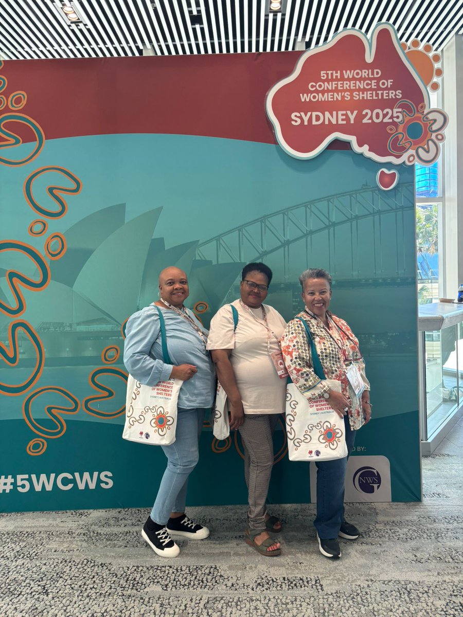 NSMSA_za's tweet photo. Our team is representing at #5WCWS in #Sydney #Australia – the world’s largest gathering by and for those working on the frontline to end gender-based violence #GBV. Highlighting #SouthAfrica's issues (and solutions)... @The_DSD @boellza  https://t.co/vU43AXBLBi https://t.co/9znyAMDzGB