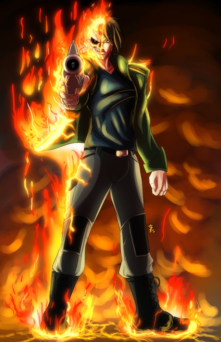 -NEW ART!-
Finished this commission for <a href="/TheStormEternal/">The Storm</a> of his OC, Sin Eater, for an upcoming Marvel RPG Game I intend to run 💀