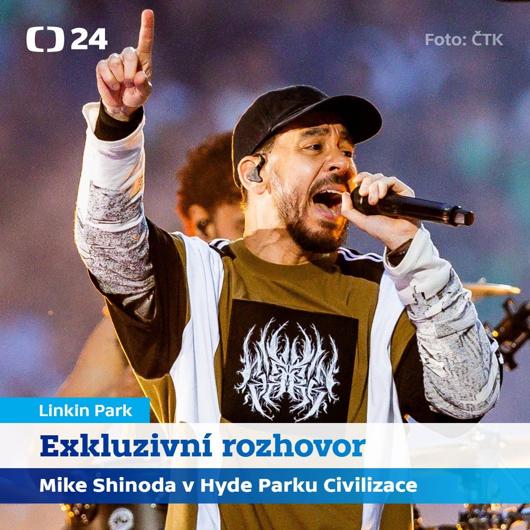 V sobotu ve 20:05 a v neděli v 11:05 v <a href="/hpcivilizace/">Hyde Park Civilizace</a>!

Natočili jsme na <a href="/rockforpeople/">Rock for People</a> a nebavili se jen o hudbě a Emily Armstrong.

Vezmeme vás i do pro mnohé neznámé minulosti. Do amerických internačních táborů, kam Američané zavřeli jeho tátu a dědu.

Linkin Park na <a href="/CT24zive/">ČT24</a>