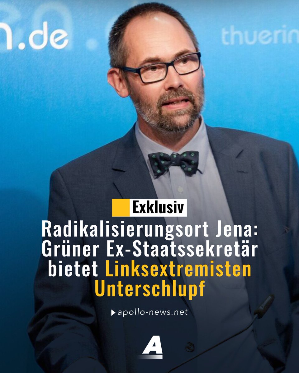 Gewaltbereite Linksextremisten können sich in Thüringen auf die Unterstützung von Regierungspolitikern verlassen. Die vom Verfassungsschutz beobachtete „Rote Hilfe“ nutzt nach Apollo News-Recherchen Räumlichkeiten, die ihnen ein Ex-Staatssekretär der Grünen zur Verfügung stellt.