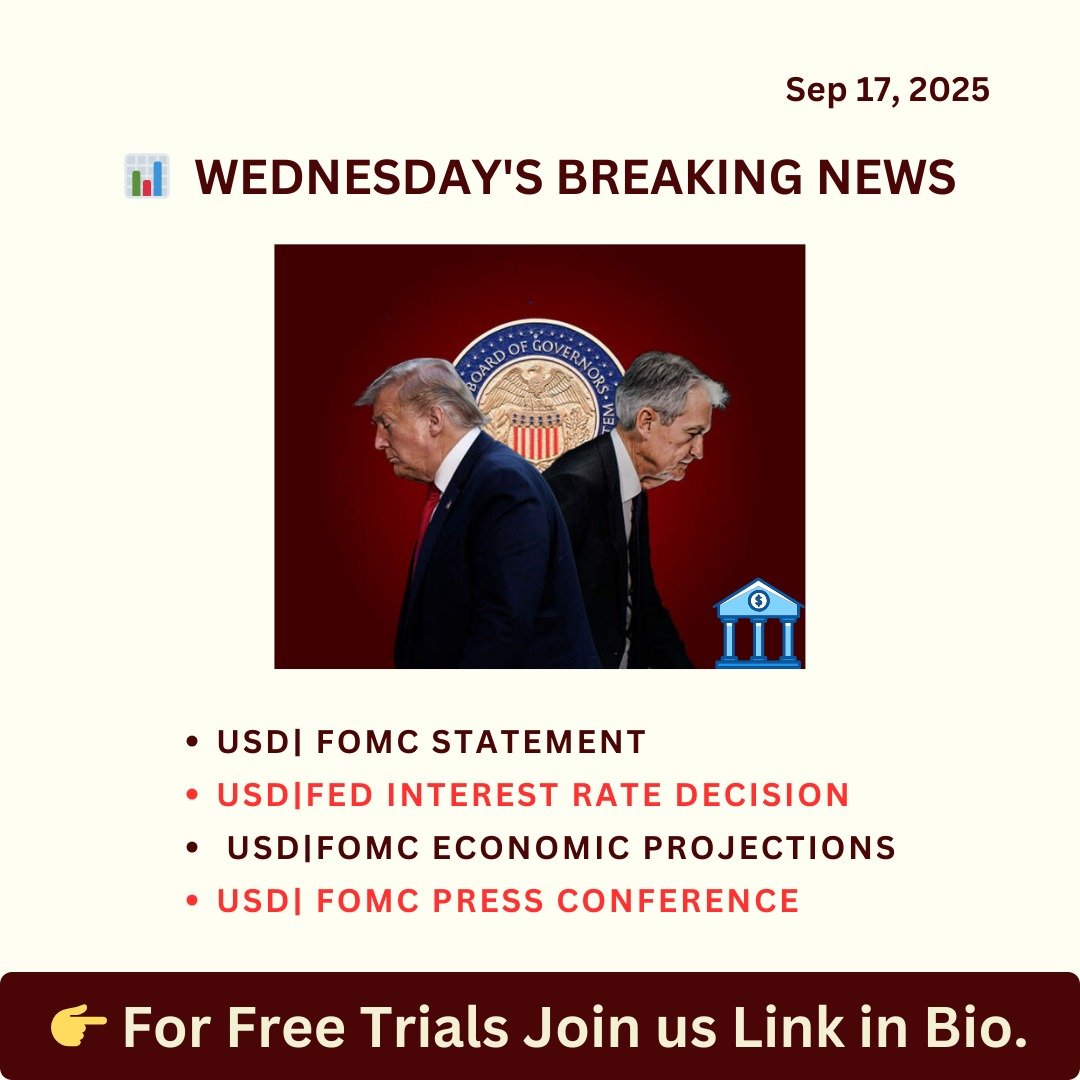 JessXAUUSD's tweet image. 🚨#BigMarket #ShakeUp🚨

One of the most #volatilesessions of the #month ahead ⚡ Expect sharp moves &amp;amp; sudden #spikes.

✔️#Smarttraders #wait, #watch &amp;amp; #strike at the right #time.

👉#FreeTrials in Bio
chat.whatsapp.com/KTyWGYd9xbSGWC…

#Gold #Forex #Trading #Volatility #FOMC #Powell #Vest