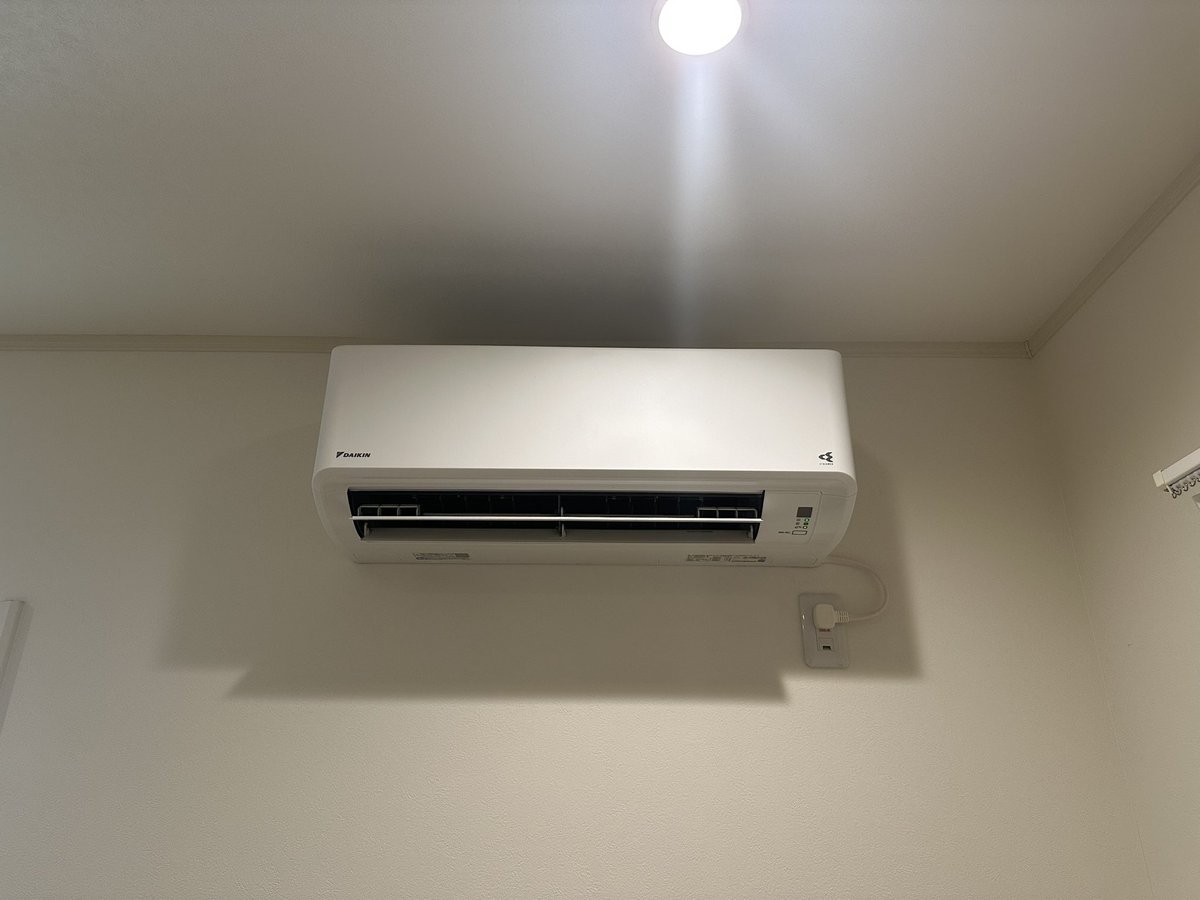 リビングのエアコン復活！！