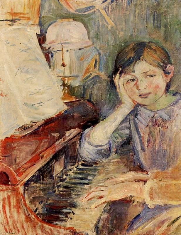 Berthe #Morisot (1841-95)

- Julie Listening (1888)

#musicpaintings #art #17settembre #September17 #17septembre #17septiembre #17setembro #Buongiorno #goodmorning #BuenosDias #bonjour #GutenMorgen