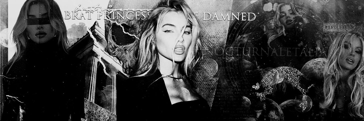 VelvetCataclysm's tweet photo. » Happy birthday, @NocturnaLetalia.

As a birthday gift, I made you this header. It’s not my normal style but I feel like it fits perfectly. xoxo https://t.co/UvlUDBQ0mI