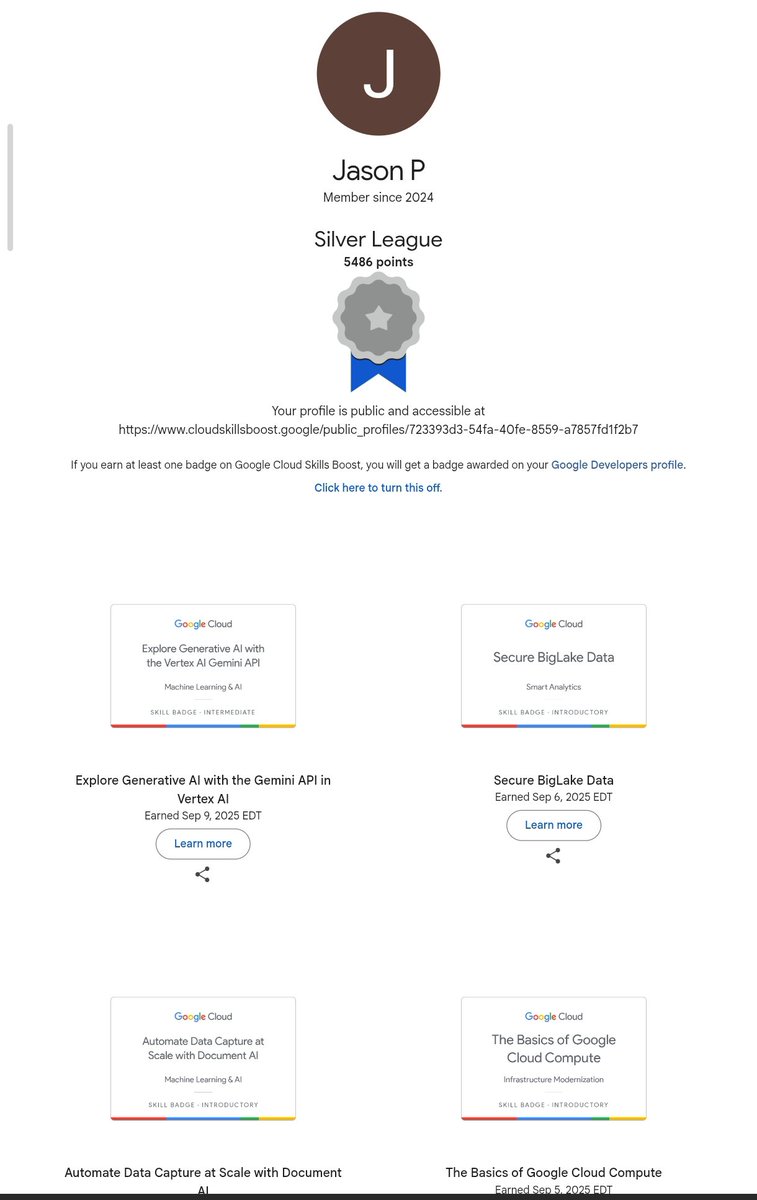 fishburger27's tweet image. Complete 9 Badges this time .... #GCPBoleh