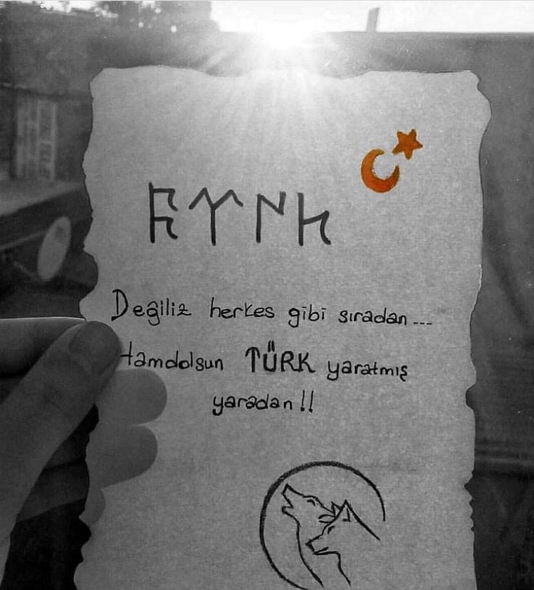 Günaydın ASİL TÜRK MİLLETİ. 🐺🐺🇹🇷🇹🇷🐺🐺🇹🇷🇹🇷🐺🐺🇹🇷🇹🇷🐺🐺🇹🇷🇹🇷 ne mutlu TÜRKÜM DİYENE 🇹🇷🇹🇷