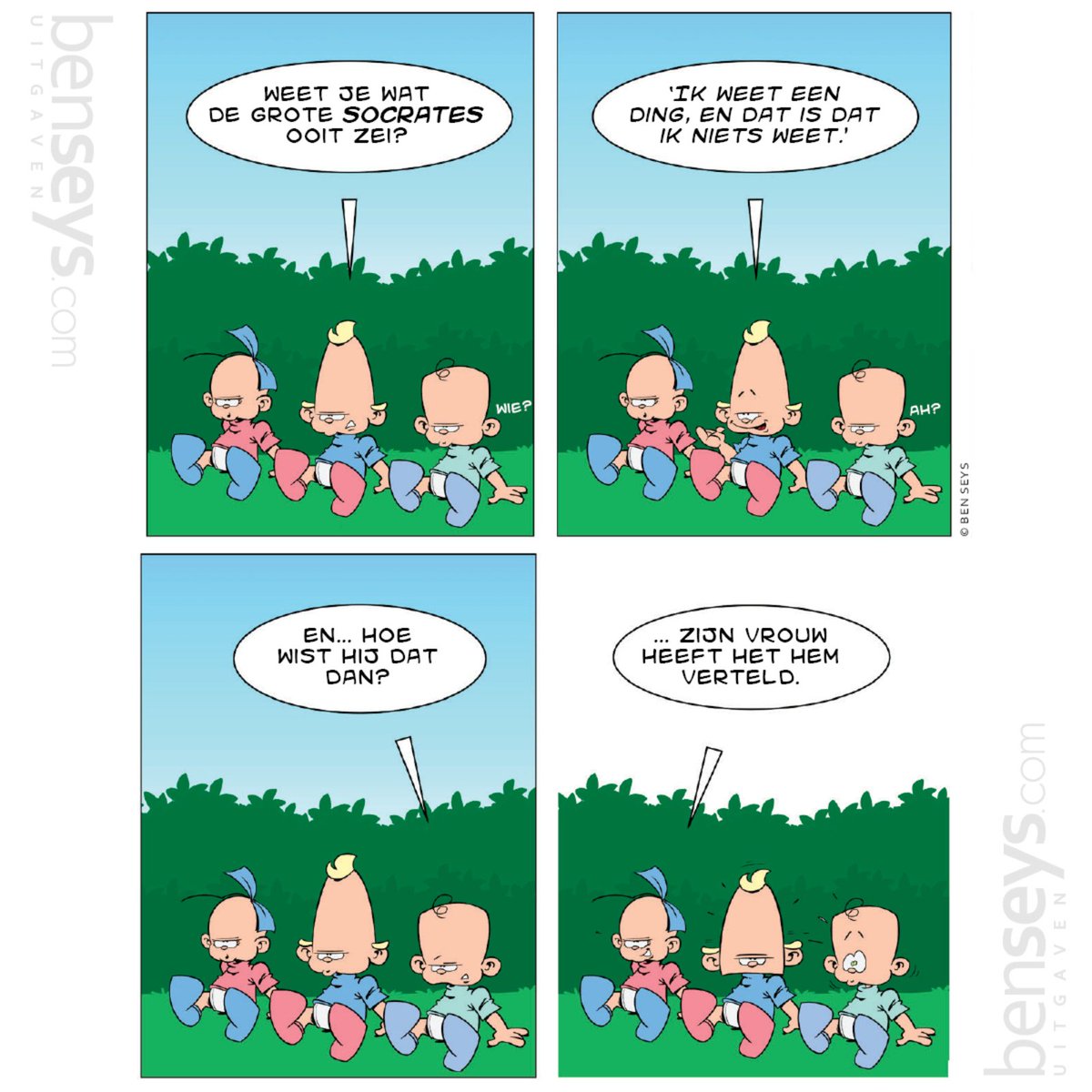 Nieuwe Wieger-gag! 🤩

Het 40-jarige jubileumalbum is nu verkrijgbaar in de betere boekhandels! Mis deze unieke collectie niet.

Strip of illustratie op maat nodig? 
Neem contact op via info@benseys.com.

#wieger #gag #strip #humor #benseys #jubileum #nieuw #boekhandel