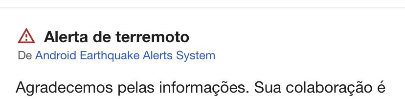 _ArianneSouzaa's tweet photo. outro tremor de terra em contagem  02:27

O alerta do celular:: https://t.co/1iHVWPA7G6