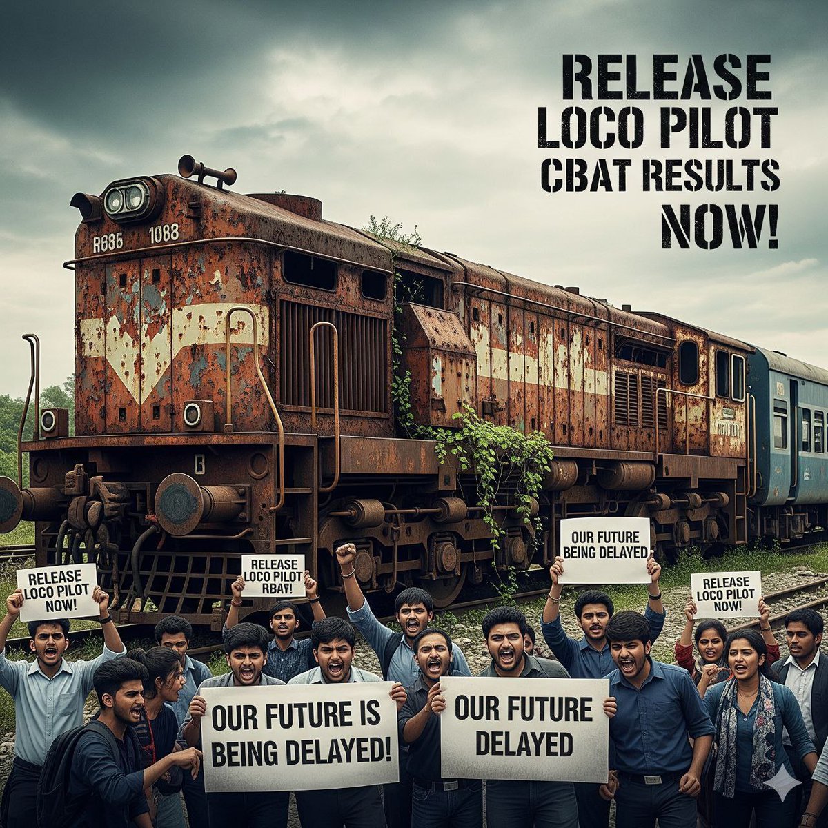 imaksaw's tweet photo. @AshwiniVaishnav
@drmbct @GM_CRly @RailMinIndia @Rrbmumbai @PMOIndia @RDSOLucknow @DoptSecretary#ALP_CBAT_RESULT_DO

@AshwiniVaishnav
@drmbct @GM_CRly @RailMinIndia @Rrbmumbai @PMOIndia @RDSOLucknow @DoptSecretary https://t.co/Awr8ILqwbK