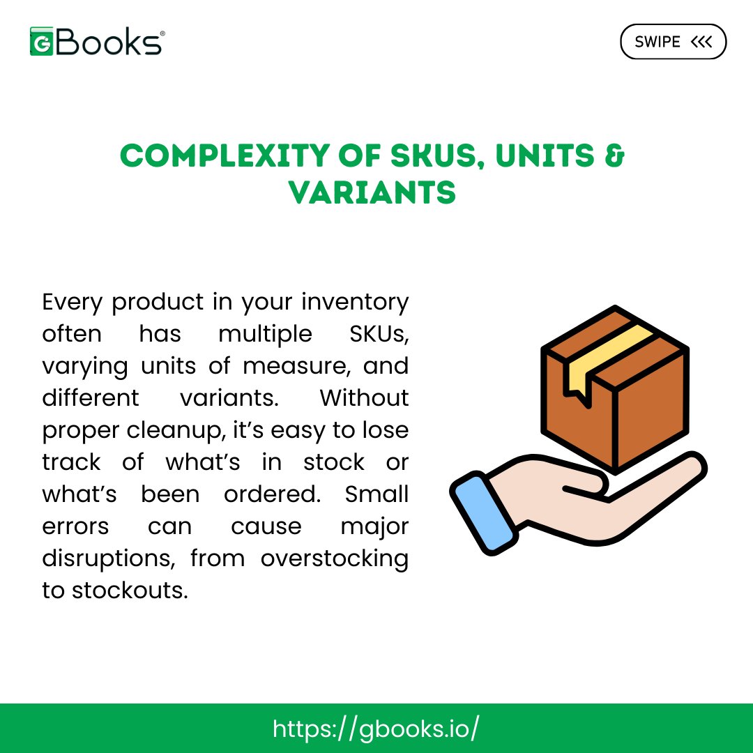 BooksGbooks's tweet image. Keep your inventory accurate and efficient with a professional data cleanup team. From SKUs to units and variants, gbooks.io ensures your data is clean, streamlined, and ready for action.

#InventoryManagement #DataCleanup #SupplyChain #Efficiency #gbooks