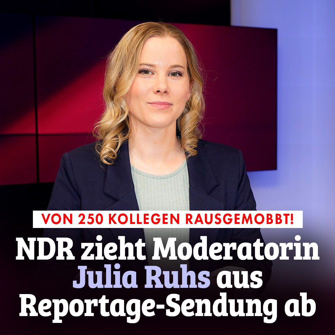 Konservative Perspektiven unerwünscht! Der NDR setzt die Journalistin Julia #Ruhs nicht länger in der ARD-Reihe „Klar“ ein. Mit der Entscheidung eskaliert eine interne Kampagne, die seit Monaten läuft.
nius.de/medien/news/vo…