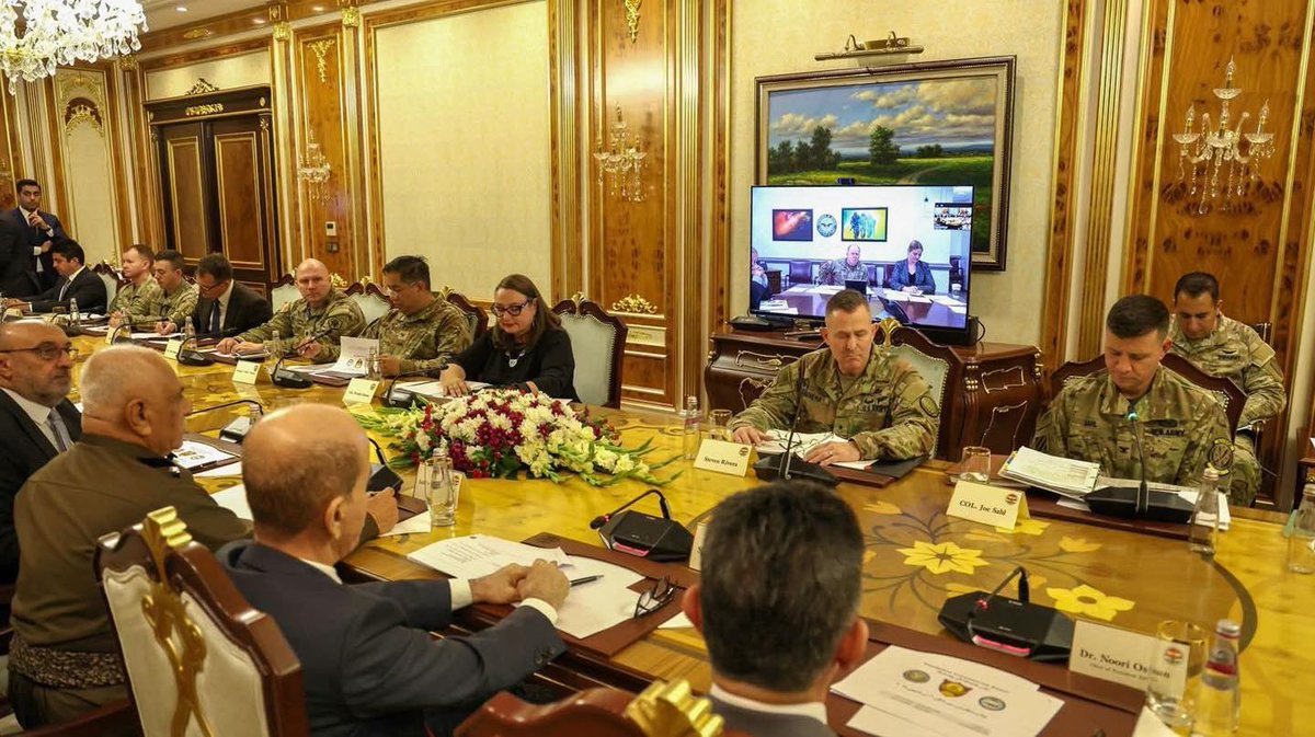 CG Green joined officials from the U.S. and the IKR to assess the progress of the 2022 Memorandum of Understanding. Both sides reiterated their commitment to #Peshmerga reform efforts. The U.S. stands with the Kurdistan Region to build a safer and more prosperous region for all.