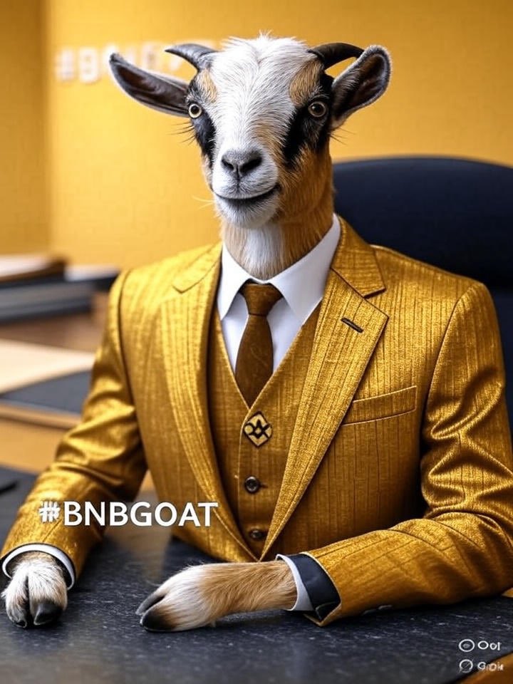 $BGOAT is the CEO of meme coins. Ready for work 🔥