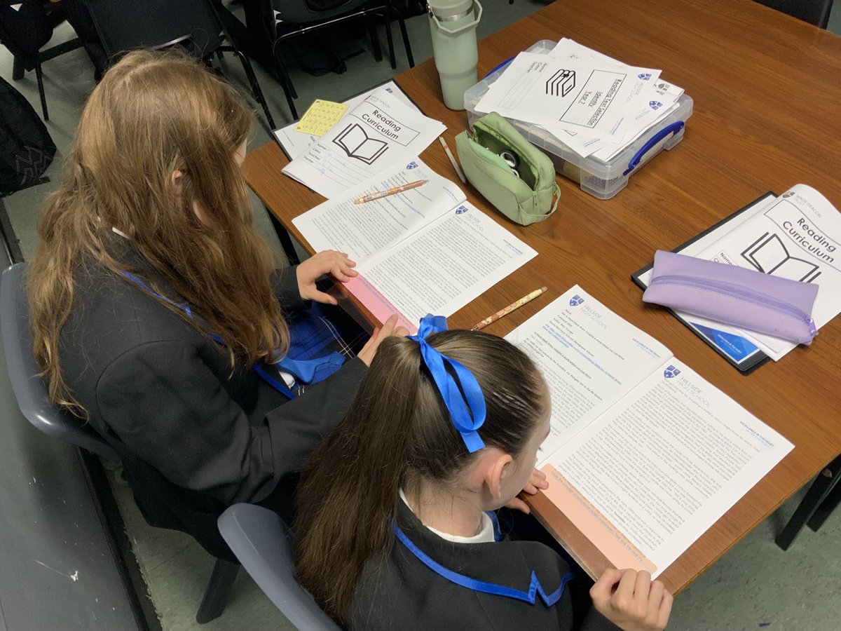 Hillside High School - Teaching & Learning (@hhs4tl) on Twitter photo We also launched our new reading curriculum. All KS3 have dedicated reading lessons focused on becoming skilled readers through reciprocal reading. This has been a trust wide project that we are certain will support our pupils in success across the curriculum. <a href="/wdtrust/">Wade Deacon Trust</a> We also launched our new reading curriculum. All KS3 have dedicated reading lessons focused on becoming skilled readers through reciprocal reading. This has been a trust wide project that we are certain will support our pupils in success across the curriculum. <a href="/wdtrust/">Wade Deacon Trust</a>